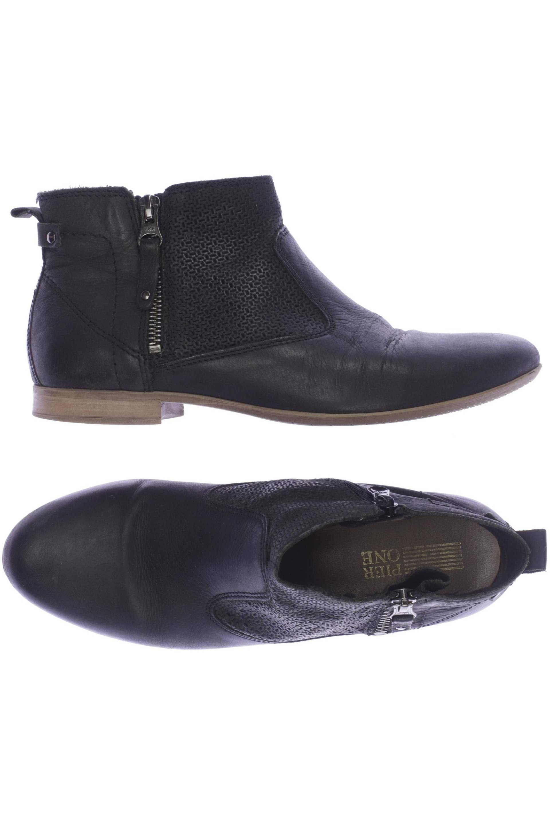 pier one Damen Stiefelette, schwarz von Pier One