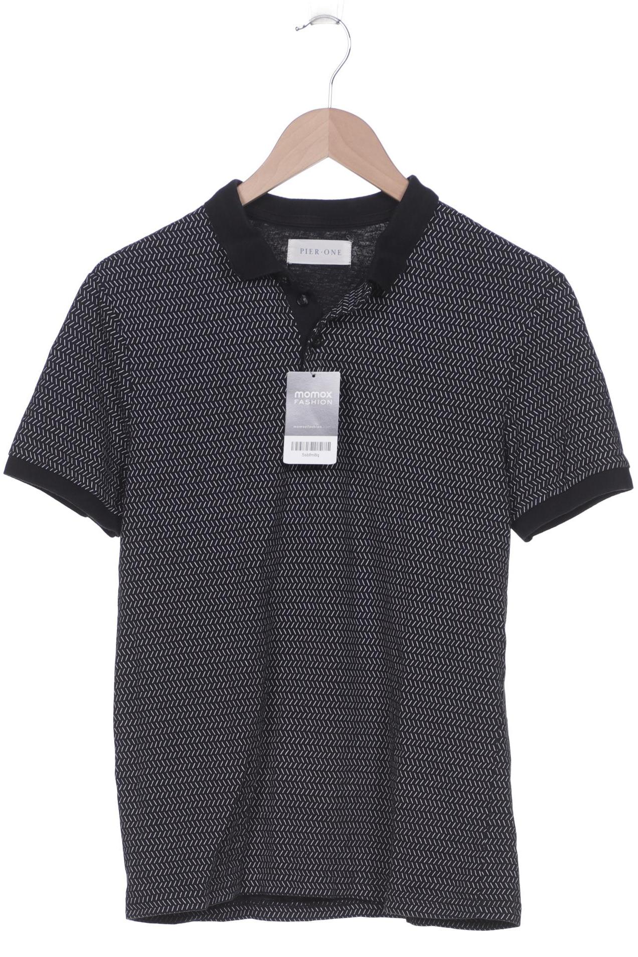 pier one Herren Poloshirt, schwarz von Pier One