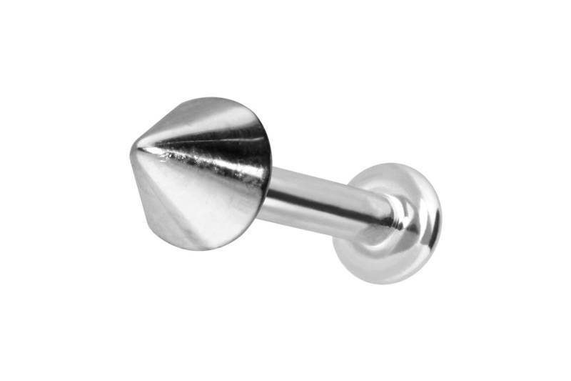 14 Karat Gold Labret mit Innengewinde SPITZE von Piercingline