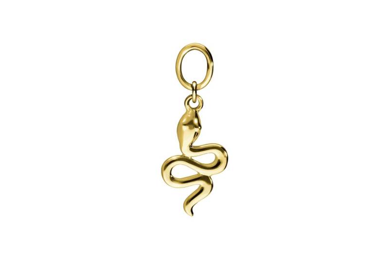 18 Karat Gold Anhänger für Clicker SCHLANGE von Piercingline