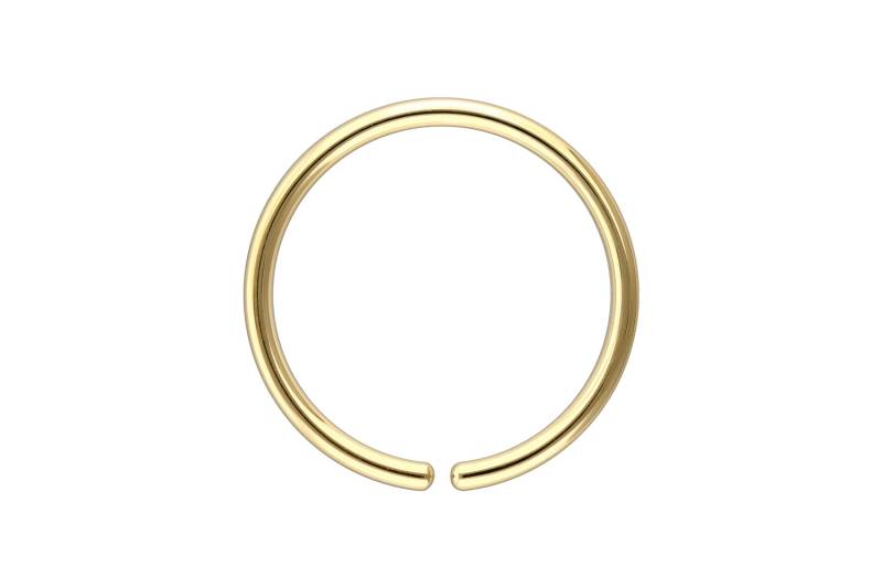 18 Karat Gold O-Ring - biegbar von Piercingline