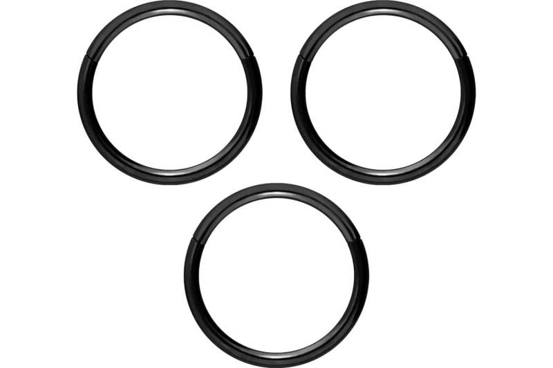 SET Chirurgenstahl Segmentring Clicker von Piercingline