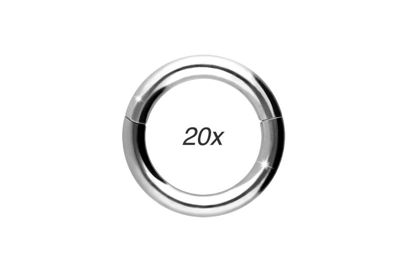 SET Titan Segmentring Clicker von Piercingline