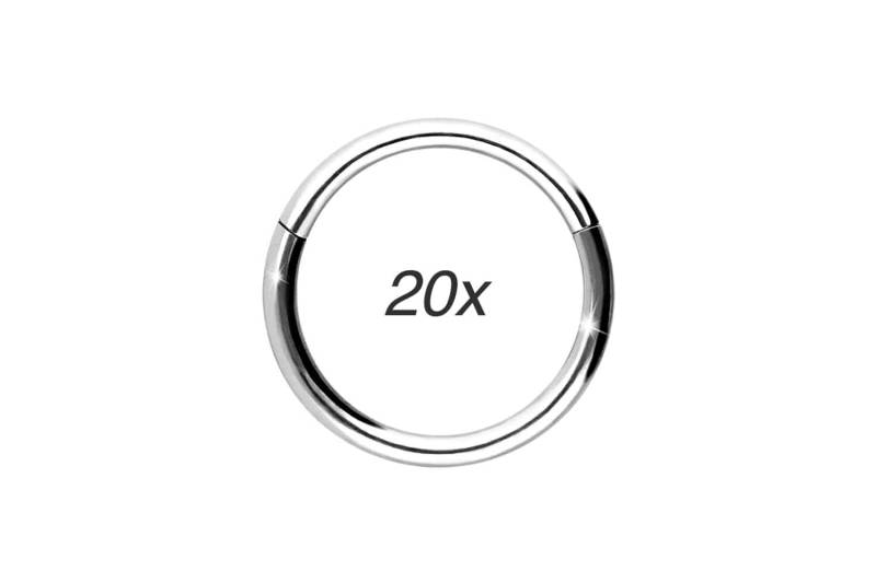 SET Titan Segmentring Clicker von Piercingline