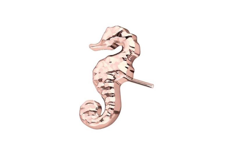 Titan Aufsatz mit Push Pin SEEPFERDCHEN von Piercingline