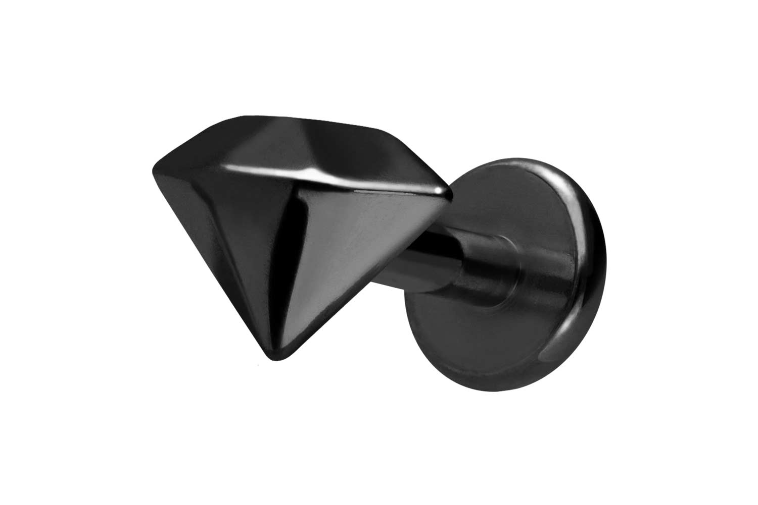Titan Labret mit Innengewinde DIAMANT von Piercingline