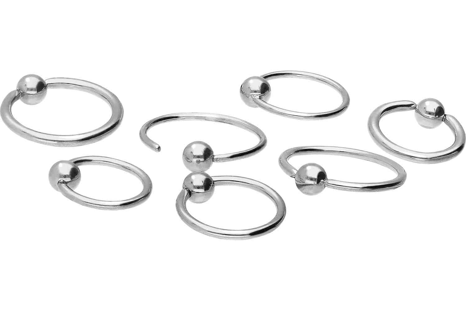 Titan O-Ring KUGEL - biegbar von Piercingline