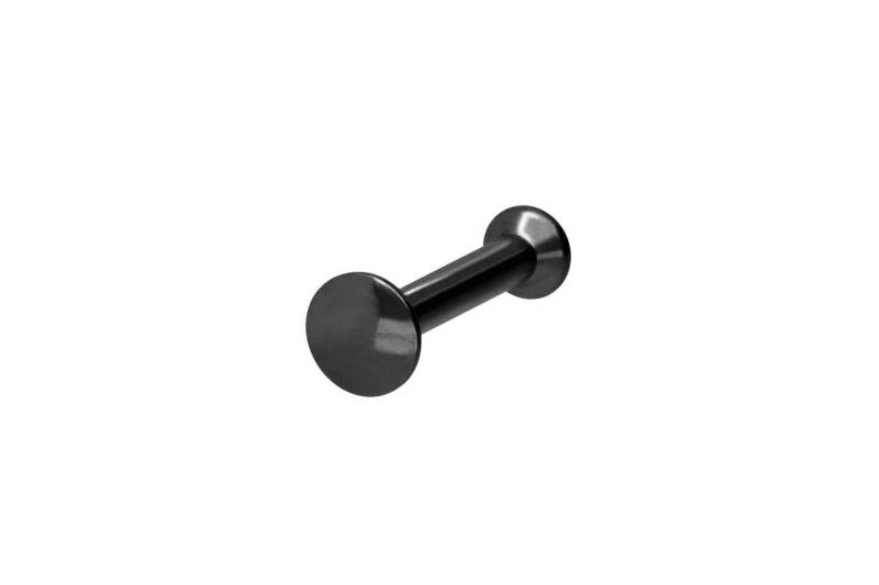 Titan Triple Piercing Mini Labret mit Innengewinde FLAT-DISC von Piercingline