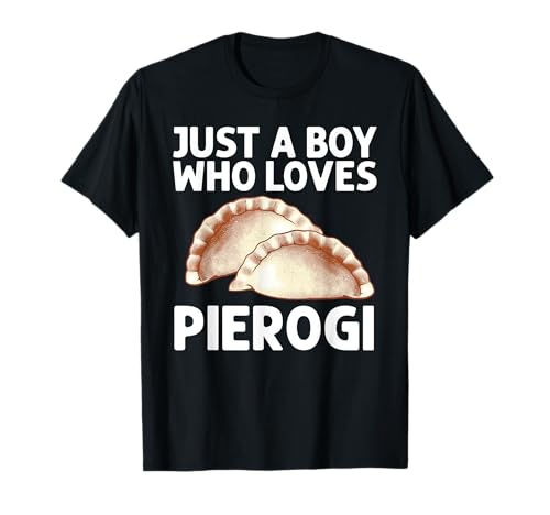 Cool Pierogi Art Jungen-/Herren-Kis Foodie Vegan Polish Food Lover T-Shirt von Pierogi Gift Polish Pierogi Accessories & Stuff