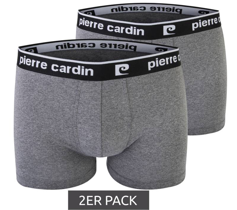 2er Pack Pierre Cardin Herren Boxershorts Unterwäsche Grau von Pierre Cardin