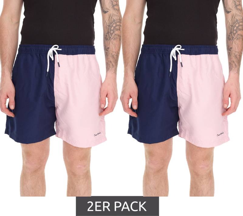 2er Sparpack Pierre Cardin Herren Schwimm-Hose Badehose stylische Schwimm-Shorts LA205027 Navy/Rosa 2er Sparpack Pierre Cardin Herren Schwimm-Hose Badehose stylische Schwimm-Shorts LA205027 Navy/Rosa von Pierre Cardin