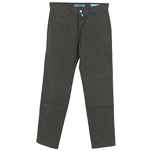 Pierre Cardin, Lyon, Herren Jeans Hose Gabardine Stretch Anthrazit Meliert W 32 L 30 von Pierre Cardin