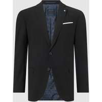 Pierre Cardin 2-Knopf-Sakko mit Pattentaschen Modell 'Grant' in Black, Größe 50 von Pierre Cardin
