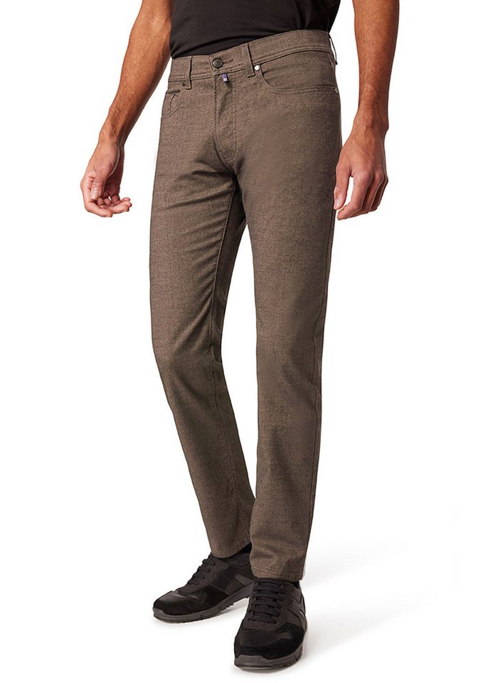 Pierre Cardin 5-Pocket-Hose Lyon Tapered Wool Touch Baumwolle mit Stretchanteil von Pierre Cardin
