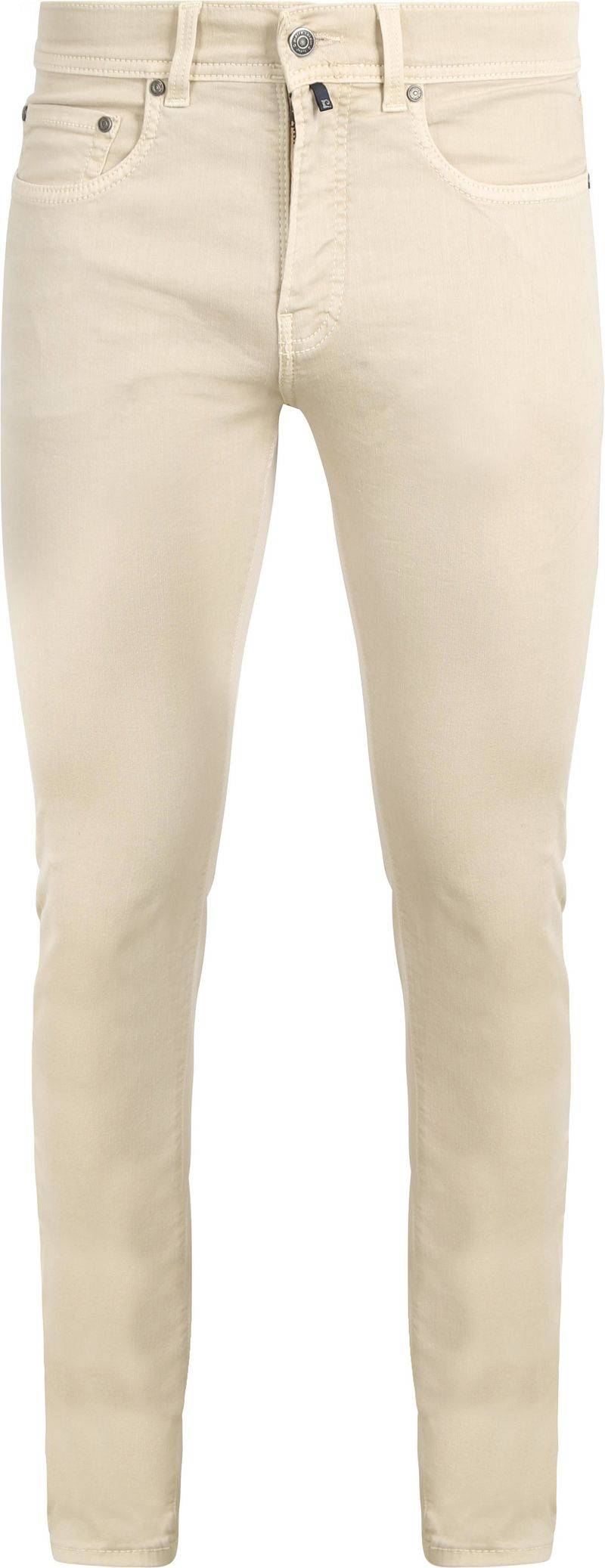 Pierre Cardin 5-Pocket  Jeans Lyon Tapered Begie - Größe W 32 - L 30 von Pierre Cardin