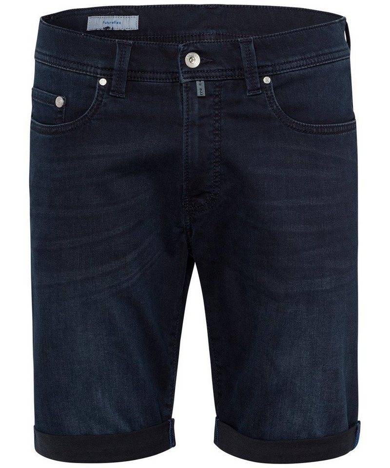 Pierre Cardin 5-Pocket-Jeans PIERRE CARDIN LYON BERMUDA blue/black fashion 34520 8059.6807 - FUTURE von Pierre Cardin