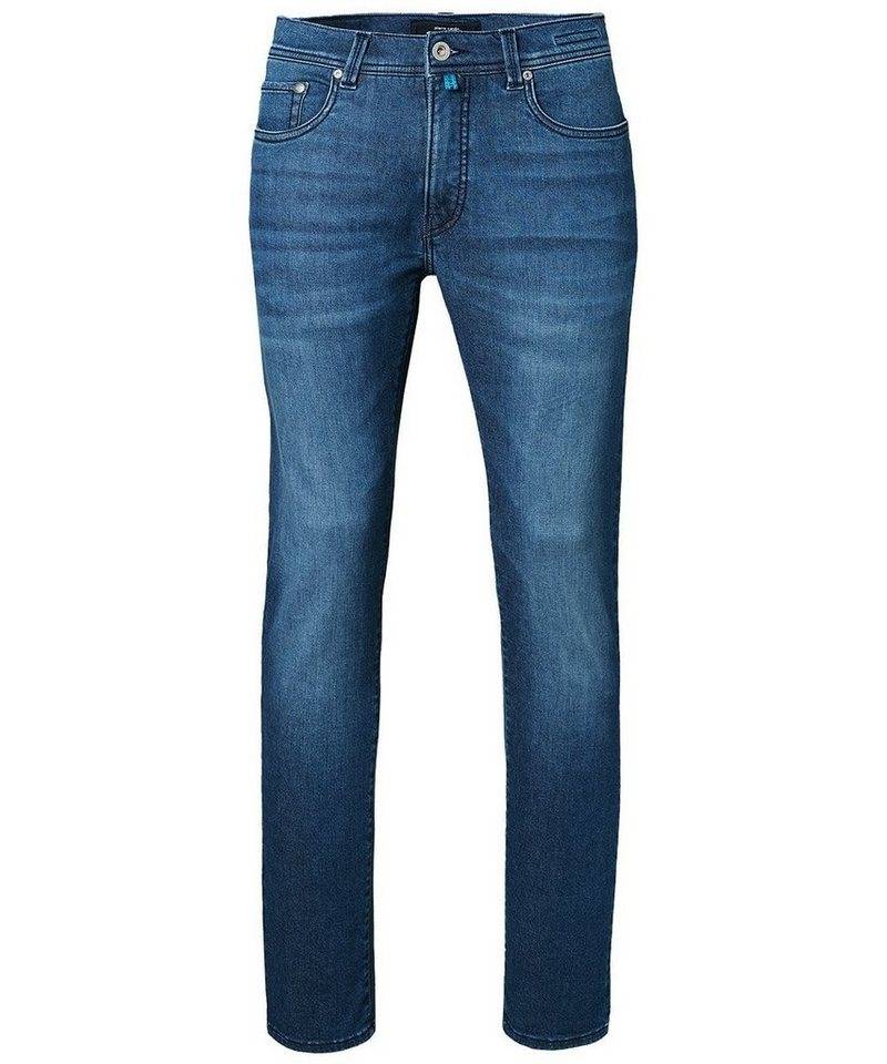 Pierre Cardin 5-Pocket-Jeans PIERRE CARDIN LYON TAPERED blue used buffies 34510 8006.6824 - FUTUREF von Pierre Cardin