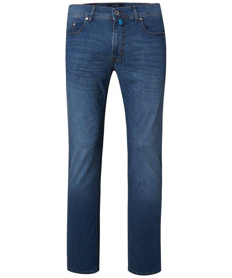 Pierre Cardin 5-Pocket-Jeans PIERRE CARDIN LYON dark blue used buffies 30910 7330.6824 - CLIMA von Pierre Cardin
