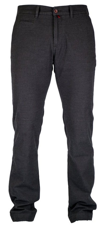 Pierre Cardin 5-Pocket-Jeans PIERRE CARDIN LYON mixed brown grey chino 33747 4733.35 - VOYAGE von Pierre Cardin