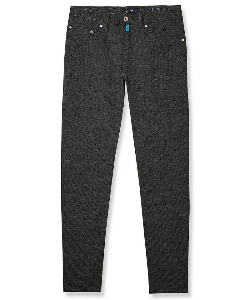 Pierre Cardin 5-Pocket-Jeans Tapered-Fit Jeans in Mouliné-Pepita - Tapered Fit von Pierre Cardin