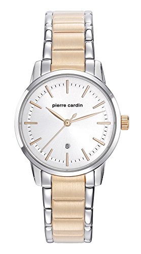 Pierre Cardin Damen Analog Quarz Uhr mit Edelstahl Armband PC901862F05 von Pierre Cardin