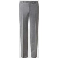 Pierre Cardin Regular Fit Anzughose mit Bügelfalten Modell 'Ryan' in Hellgrau, Größe 24 von Pierre Cardin