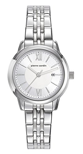 Pierre Cardin Damen Analog Quarz Uhr mit Edelstahl Armband PC901852F03 von Pierre Cardin