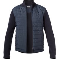 Pierre Cardin Herren Blouson blau Baumwolle unifarben von Pierre Cardin