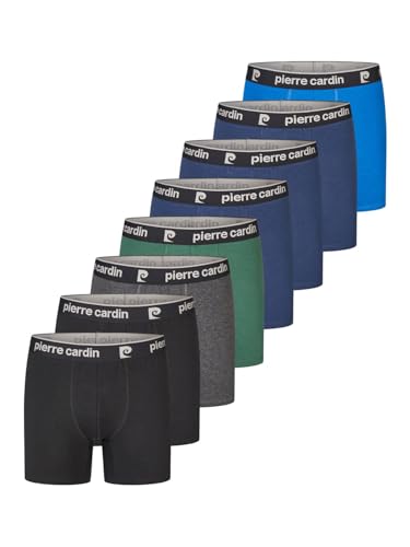 Pierre Cardin Boxershorts Herren 8er Pack Baumwolle Basic Trunks Unterhosen Unterwäsche Retroshorts Set Boxer Shorts Stretch, Größe:5XL, Farbe:Pack 3 Pierre Cardin Boxershorts Herren 8er Pack Baumwolle Basic Trunks Unterhosen Unterwäsche Retroshorts Set Boxer Shorts Stretch, Größe:5XL, Farbe:Pack 3 von Pierre Cardin