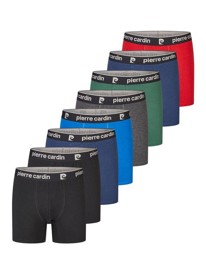 Pierre Cardin Boxershorts Herren Retroshorts 8er Pack Basic Trunks Regular Fit (Vorteilspack, 8-St) Unterhosen mit Stretch von Pierre Cardin
