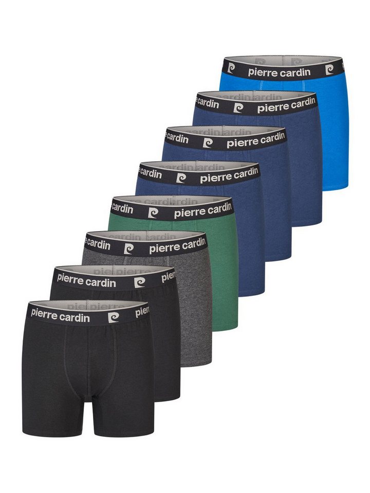 Pierre Cardin Boxershorts Herren Retroshorts 8er Pack Basic Trunks Regular Fit (Vorteilspack, 8-St) Unterhosen mit Stretch von Pierre Cardin