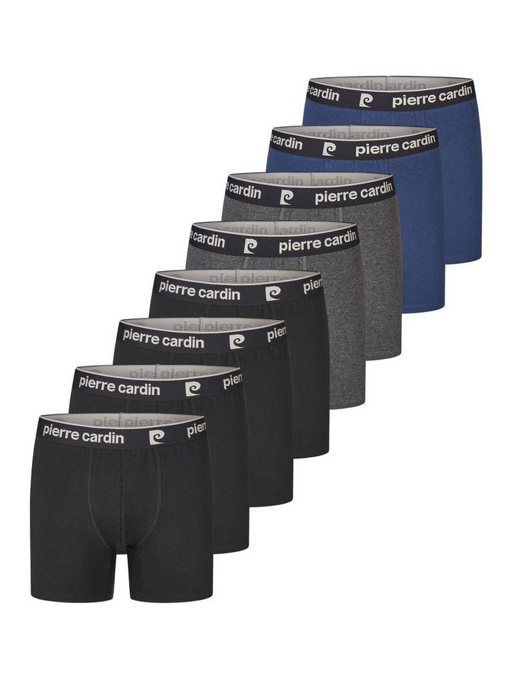 Pierre Cardin Boxershorts Herren Retroshorts 8er Pack Basic Trunks Regular Fit (Vorteilspack, 8-St) Unterhosen mit Stretch von Pierre Cardin
