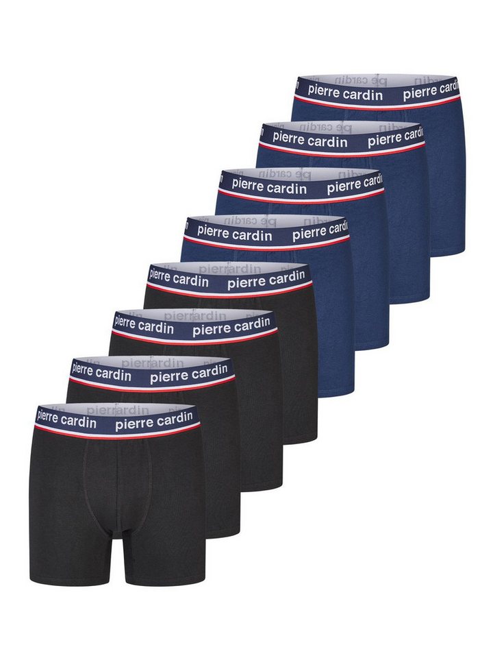 Pierre Cardin Boxershorts Herren Retroshorts 8er Pack Basic Trunks Regular Fit (Vorteilspack, 8-St) Unterhosen mit Stretch von Pierre Cardin