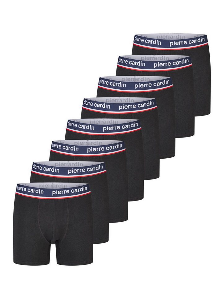 Pierre Cardin Boxershorts Herren Retroshorts 8er Pack Basic Trunks Regular Fit (Vorteilspack, 8-St) Unterhosen mit Stretch von Pierre Cardin