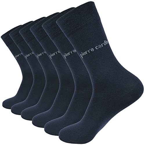 Pierre Cardin Business Socken Herren (10er Pack) - Hochwertige Anzugsocken Baumwolle Dunkelblau 47-50 von Pierre Cardin