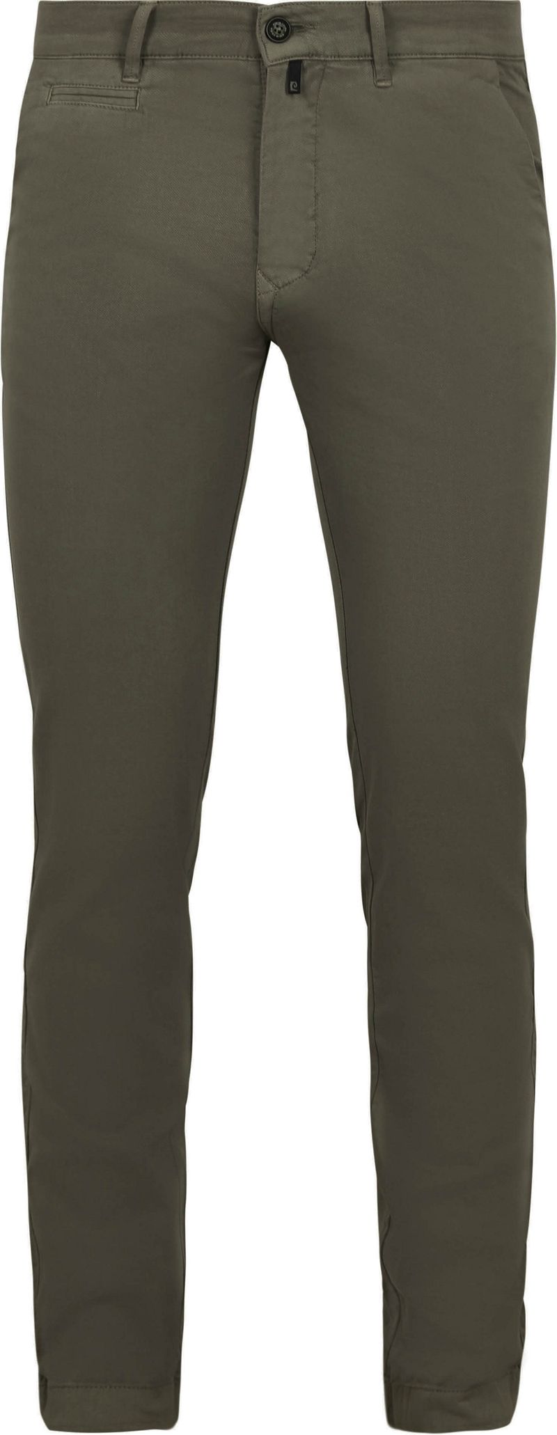Pierre Cardin Chino Castres Olivgrün - Größe W 34 - L 36 von Pierre Cardin