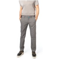 Pierre Cardin Herren Chino grau Baumwolle meliert von Pierre Cardin