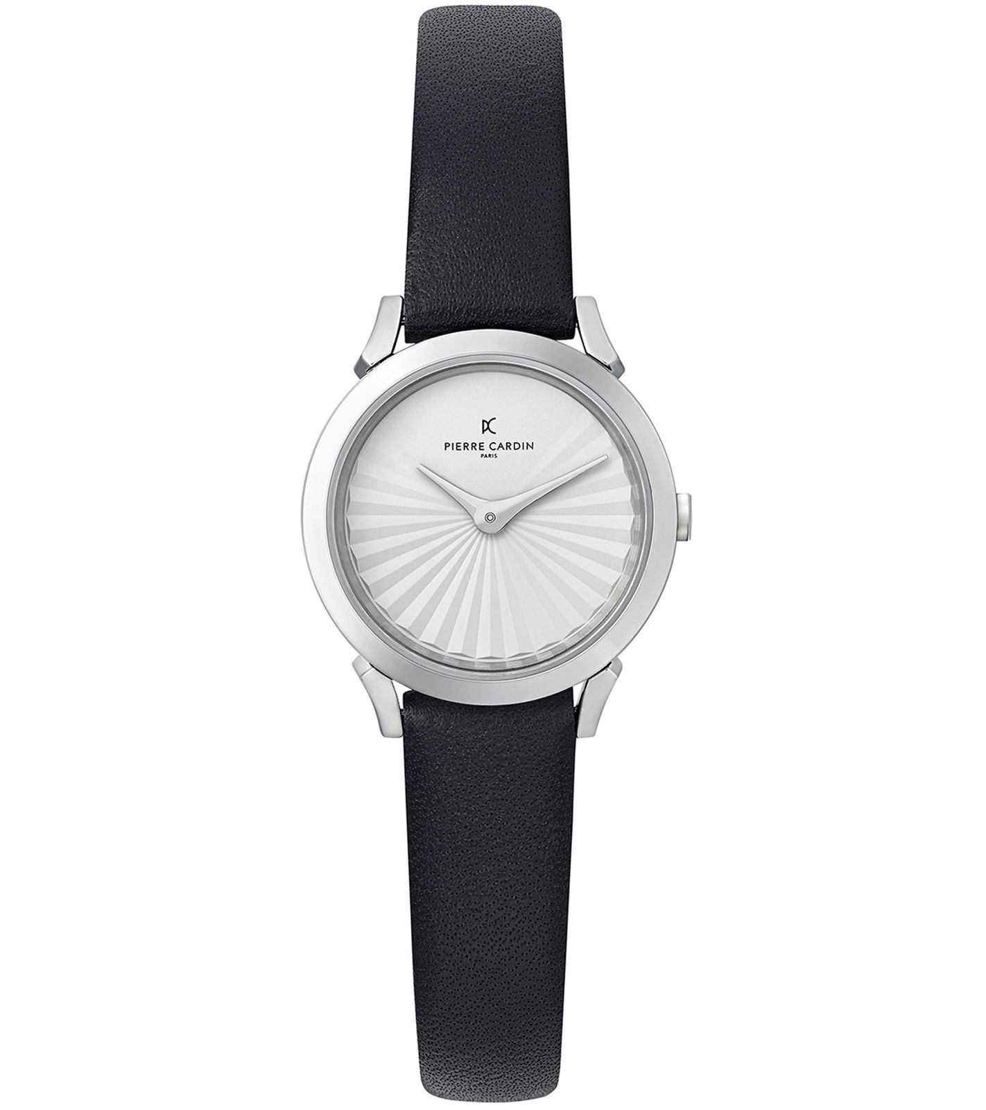 Pierre Cardin Damen Armband-Uhr schlichtes Ziffernblatt analoge Quarz-Uhr mit Leder-Armband 3ATM 27mm CPI.2507 Schwarz/Weiß/Silber Pierre Cardin Damen Armband-Uhr schlichtes Ziffernblatt analoge Quarz-Uhr mit Leder-Armband 3ATM 27mm CPI.2507 Schwarz/Weiß/Silber von Pierre Cardin