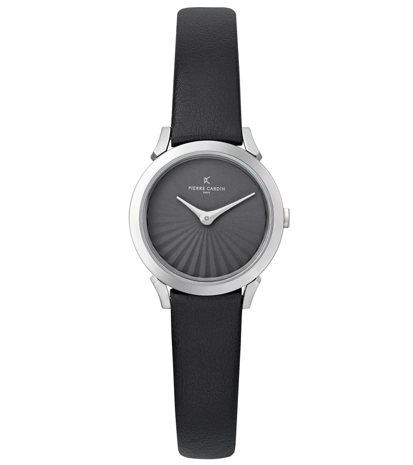 Pierre Cardin Damen Armband-Uhr schlichtes Ziffernblatt analoge Quarz-Uhr mit Leder-Armband 3ATM 27mm CPI.2510 Schwarz/Silber Pierre Cardin Damen Armband-Uhr schlichtes Ziffernblatt analoge Quarz-Uhr mit Leder-Armband 3ATM 27mm CPI.2510 Schwarz/Silber von Pierre Cardin