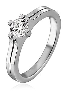 Pierre Cardin Damen-Ring Pour Toujours 925 Sterling Silber Gr. 58 (18.5) PCRG90357A180 von Pierre Cardin