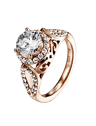 Pierre Cardin Damen-Ring Saint Ambroise 925 Silber Zirkonia weiß Brillantschliff Gr. 53 (16.9) - PCRG90426C170 von Pierre Cardin