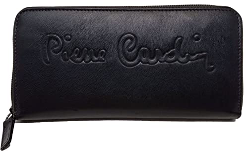 Pierre Cardin Damengeldbörse, Mädchen, schön, groß, geräumig, Kunstleder, Geschenk, Geldbörse mit Münzfach, Geldscheinhalter, Leder, Damengeldbörse, Mädchen, Kunstleder von Pierre Cardin