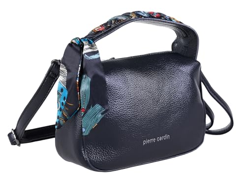 Pierre Cardin Damentasche, Kunstleder, Kunstleder, Kunstleder, groß, Shopper, Schultertasche, multifunktional, Damenhandtasche, Shopper, Kunstleder, groß, Schwarz von Pierre Cardin