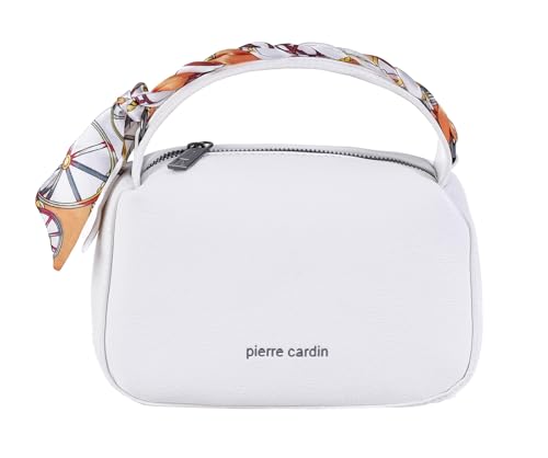 Pierre Cardin Damentasche, Kunstleder, Kunstleder, Kunstleder, groß, Shopper, Schultertasche, multifunktional, Damenhandtasche, Shopper, Kunstleder, groß, Weiß von Pierre Cardin