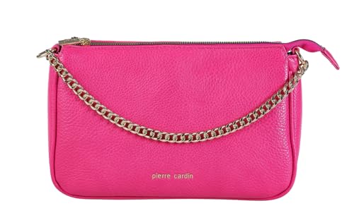 Pierre Cardin Damentasche, Kunstleder, Kunstleder, Kunstleder, groß, Shopper, Schultertasche, multifunktional, Damenhandtasche, Shopper, Kunstleder, groß, fuchsia von Pierre Cardin