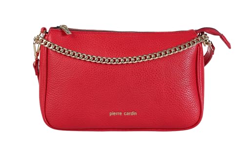 Pierre Cardin Damentasche, Kunstleder,leder,klein, Shopper, Schultertasche, multifunktional, Damenhandtasche, Shopper, Kunstleder von Pierre Cardin