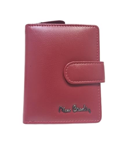 Pierre Cardin Geldbörse aus echtem Leder mit Reißverschluss und Logo aus brüniertem Metall, 9 Kartenfächer, Doppelfach, Dokumentenhalter, Maße 10 x 9 x 2,5 cm, Art. 2509, rot, 10X9x2,5, Modern Pierre Cardin Geldbörse aus echtem Leder mit Reißverschluss und Logo aus brüniertem Metall, 9 Kartenfächer, Doppelfach, Dokumentenhalter, Maße 10 x 9 x 2,5 cm, Art. 2509, rot, 10X9x2,5, Modern von Pierre Cardin