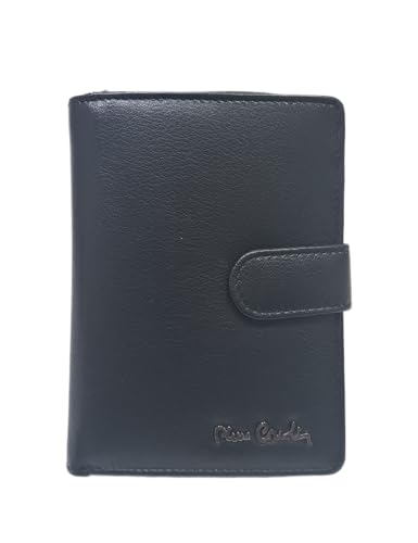 Pierre Cardin Geldbörse aus echtem Leder mit Reißverschluss und Logo aus brüniertem Metall, 9 Kartenfächer, Doppelfach, Dokumentenhalter, Maße 13,5 x 10 x 2,5 cm, Art. 2511, Schwarz , 13,5X10x2,5 Pierre Cardin Geldbörse aus echtem Leder mit Reißverschluss und Logo aus brüniertem Metall, 9 Kartenfächer, Doppelfach, Dokumentenhalter, Maße 13,5 x 10 x 2,5 cm, Art. 2511, Schwarz , 13,5X10x2,5 von Pierre Cardin