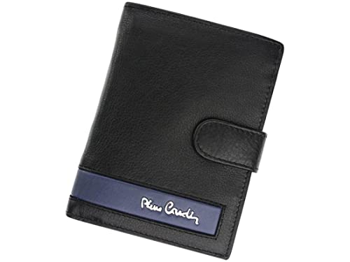 Pierre Cardin Geldtasche Herren Leder Cb Tilak26 331A RFID, Portmonee Herren 10 Kartenfächer, Münz- und Geldscheinfächer, 10 x 13 x 2,5 cm, Schwarz und Blau Pierre Cardin Geldtasche Herren Leder Cb Tilak26 331A RFID, Portmonee Herren 10 Kartenfächer, Münz- und Geldscheinfächer, 10 x 13 x 2,5 cm, Schwarz und Blau von Pierre Cardin