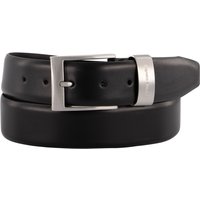 Pierre Cardin Herren Gürtel schwarz Glattleder von Pierre Cardin